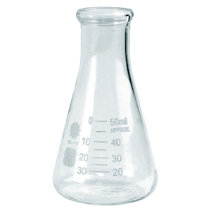Glassware-Flasks Erlenmeyer Flasks Narrow Neck