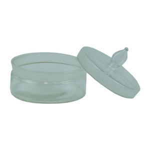 Laboratory-Bottles - Plastic Weighing, Soda Glass With LID