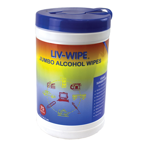 Liv-Wipe 70% Isopropyl Alcohol Wipes