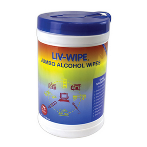 Liv-Wipe Antibacterial Alcohol Wipes