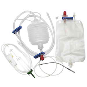 Bellovac Drain Set FG 14 with Trocar