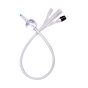 Livingstone All Silicone Foley Catheter 3-way