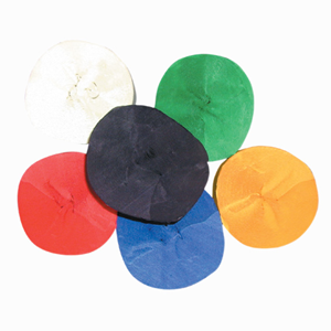 CREPE STREAMERS ASSTD COL 6/PK