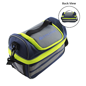 Livingstone Insulated Cooler Bag,  24.5 x 13.5 x 21.5cm, Heavy Duty 600D Polyester with PVC coating, 2 Compartments, wit