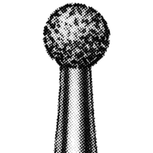Dental-Burs - Diamond 001 (Round/801) FG (High Speed / 314 / 316)