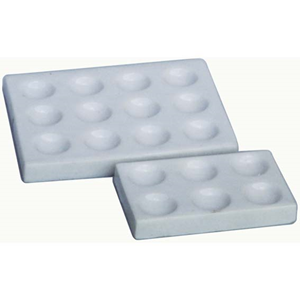 Laboratory Consumables-Spotting Plates Porcelain, 20 x 6mm Cavity