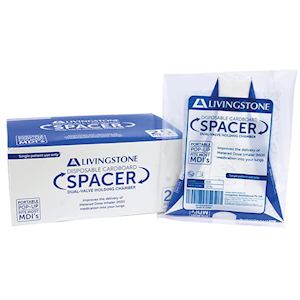 Flat Foldable Cardboard Asthma Spacer