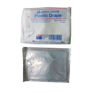 Plastic Drape Sheet