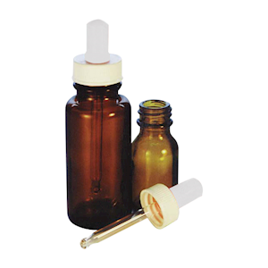 Glassware-Bottles Dropping Bottles Amber Glass Livingstone