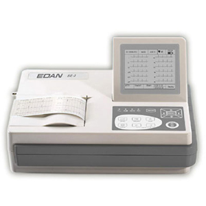 SE-3 ECG (12 LEAD) 3 CHANNEL-LARGE SCREEN ECG PORTABLE