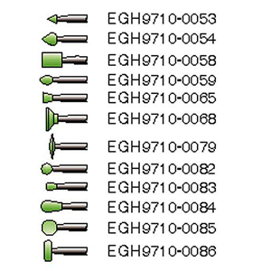 Dental-Laboratory - Materials Points - Abrasive Shofu Dura Green Stones