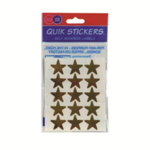 Esselte Quik Stik Adhesive Label Star
