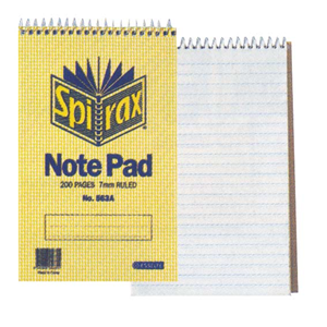 Office Supplies-Books & Pads Spiral Books Spirax Notebooks