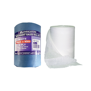 Absorbent Cotton Gauze Roll BP