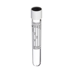 Out of Date, Greiner Vacuette Blood Tube, 9ml, 16 x 100, White Pull Cap with Black Ring, Non-ridged, No Additive, 50 per