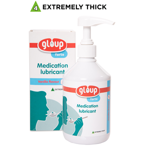 Gloup Medication Lubricant Vanilla, 500ml Pump Pack, Each