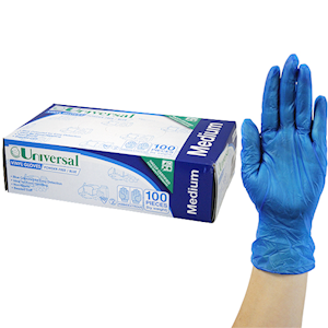 Protective Wear- Gloves - Vinyl - Powder Free - Universal