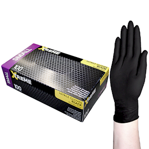 Livingstone Xtreme Heavy Duty Nitrile Gloves Powder Free
