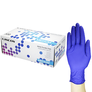 Protective Wear - Gloves - Nitrile - Lincon - Powder free
