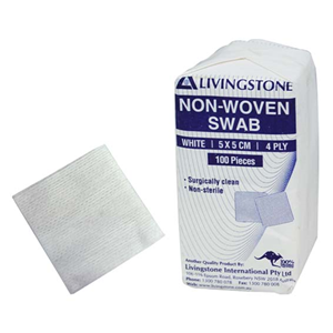 Dressings-Gauze Swabs Non-woven Gauze Swabs, 4 Ply