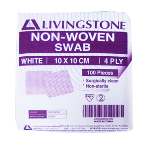 Dressings-Gauze Swabs Non-woven Gauze Swabs, 4 Ply