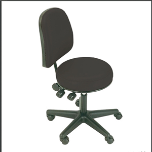 Livingstone Hospital Stool with Back Rest