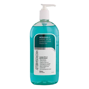 Microshield Angel Blue Antimicrobial Hand Gel