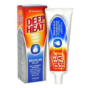 First Aid -  PAIN RELIEF - DEEP HEAT REGULAR RUB