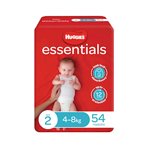 Huggies Essential Nappies Unisex