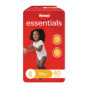 Huggies Essential Nappies Unisex