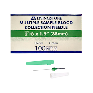 Livingstone Multiple Sample Pen Type Blood Collection Needle
