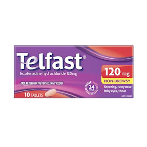 Telfast Allergy Tablets