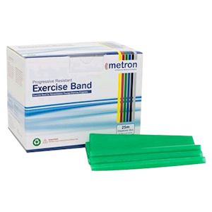METRON EXERCISE BAND 25M GREENEACH