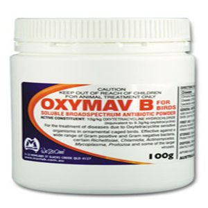 OXYMAV B FOR BIRDS POWDER 100G