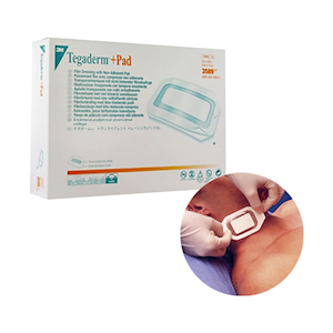 Dressings-Film Dressings Transparent Dressing Tegaderm + Pad