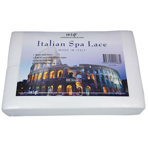 HI LIFT ITALIAN SPUN LACE WAXING PRE CUT STRIPS 300/PK