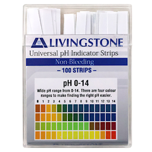 Livingstone Universal pH Indicator Strips