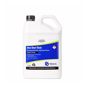 One Shot Thick Concentrated Acidic Toilet Bowl Cleaner