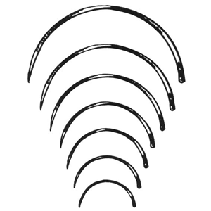 Woundcare & Sutures, Bandages & Tapes-Sutures: Livingstone -Triangular Body 1/2 CIRCLE, CUTTING