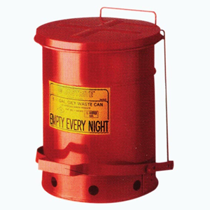 FIRST AID & SAFETY-SAFETY Hazardous Materials Handling Oily Waste Disposal Cans