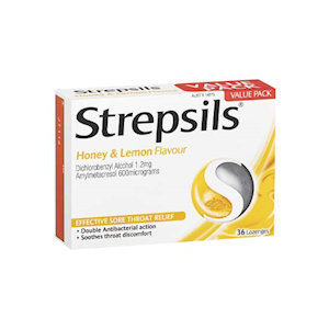 Strepsils Sore Throat Antibacterial Lozenges