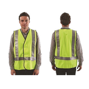 LIV HI VIS SAFETY VEST 3 XLRG H BACK YELLOW DAY/NIGH EACH