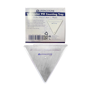 Triangular Pill Counting Tray