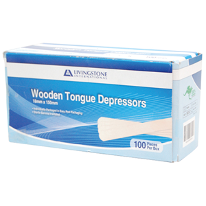 Diagnostic Supplies-Tongue Depressors Wooden, 150mm