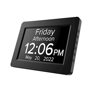 Talking Digital Dementia Orientation Day Clock