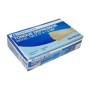 Diagnostic Supplies-Tongue Depressors Wooden, 150mm