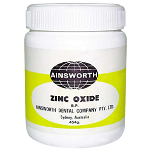 Dental-Cements & Liners Cements - Zinc Phosphate (Oxyphosphate) Zinc Oxide - Ainsworth