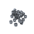 SILICONE LG CODE RINGS GREY 1/2IN 24/PK