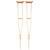 Rehabilitation-Walking Aids Crutches Under Arm Wooden