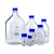 Laboratory Supplies-Bottles, Reagent Borosilicate Glass, Graduated with Screw Cap & Pouring Ring Clear